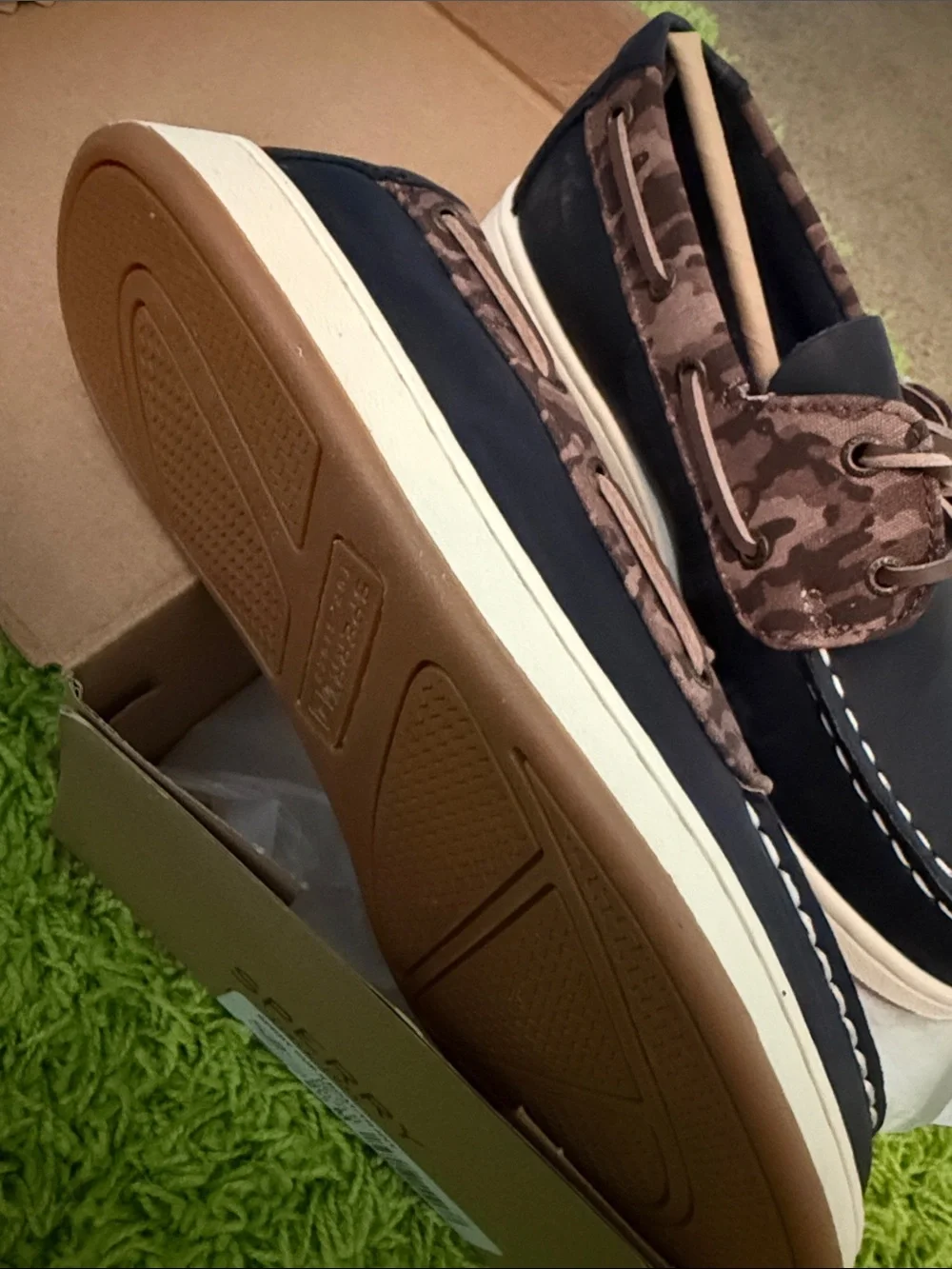 *NEW!* Sperry Boat Shoes - Navy/Camo